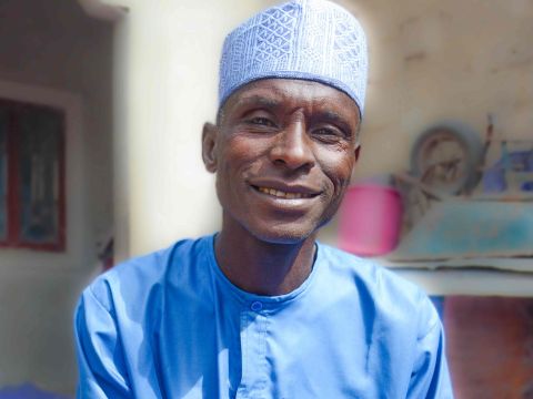 Bulama Dadi ist Vorsteher des Dorfes Ngarannam im Nordosten Nigerias.