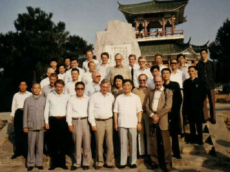 代表团在武汉，1982年