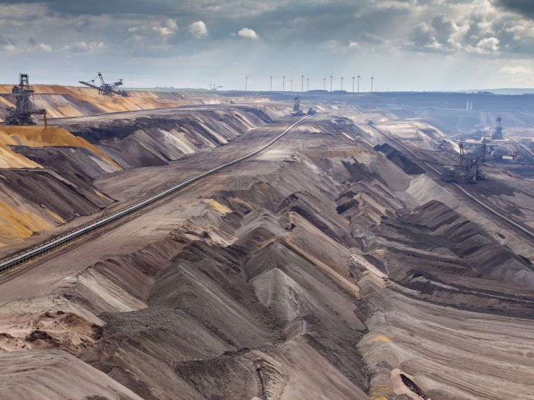 加茨韦勒的褐煤开采