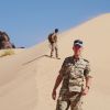 Hauptmann Tobias Radon bei seinem Einsatz in der Westsahara  