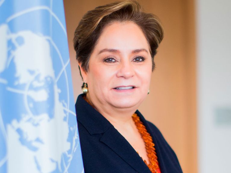 Die Chefin des UN-Klimasekretariats Patricia Espinosa