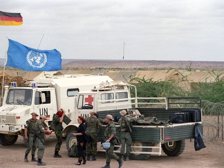 Difficult mission: UN mission in Somalia.