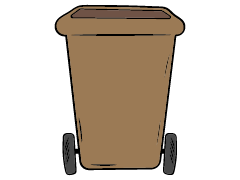 Biomüll (braune Tonne)