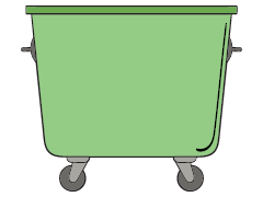 Altpapier-Container (Grüner Container)