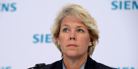 Lisa Davis, miembro del Consejo de Dirección de Siemens, responsable de la división de energías