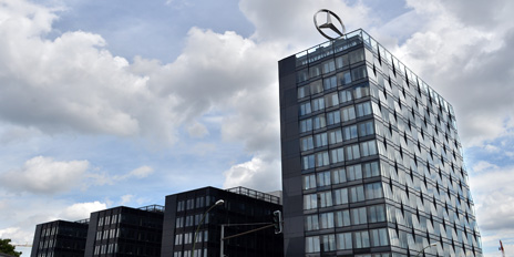 Neue Zentrale des Vertriebs von Mercedes