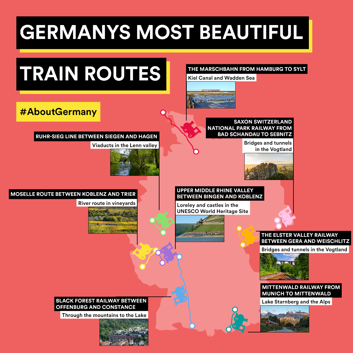 Medalje Twisted Afslag Travelling by train in Germany | Sustainable tourism