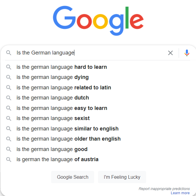 English Is Easier Than German