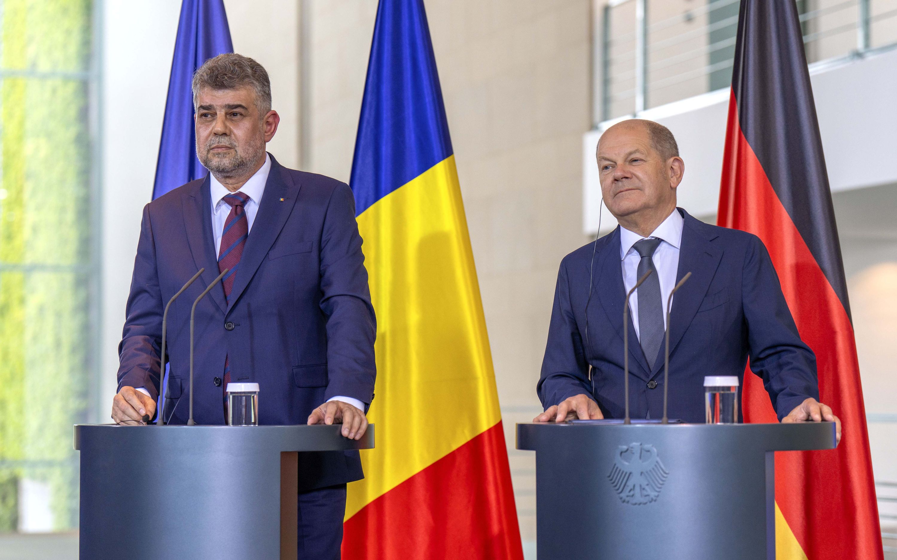 Scholz stresses close partnership with Romania Scholz stresses close partnership with Romania