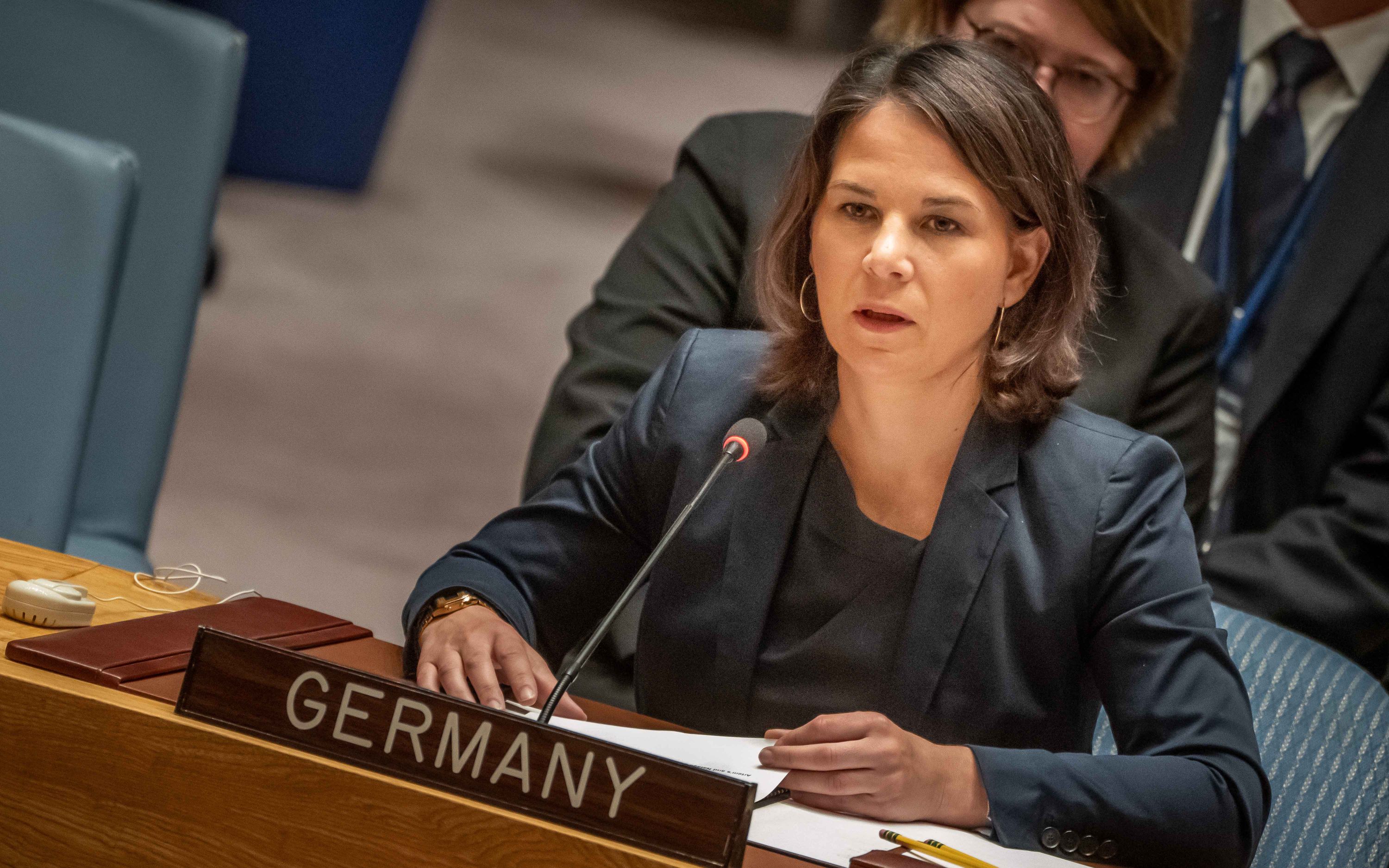 Baerbock criticises Taliban government Baerbock criticises Taliban government