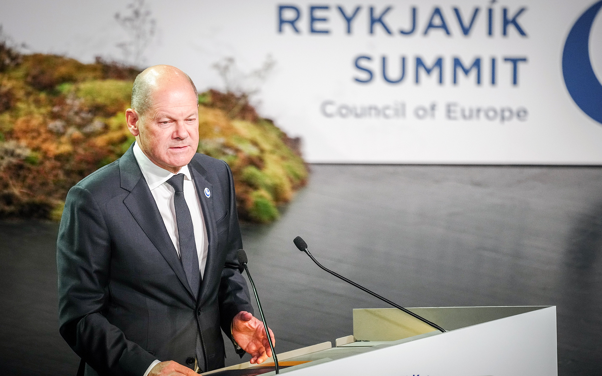 Scholz demands punishment for Russian war crimes. Scholz demands punishment for Russian war crimes.