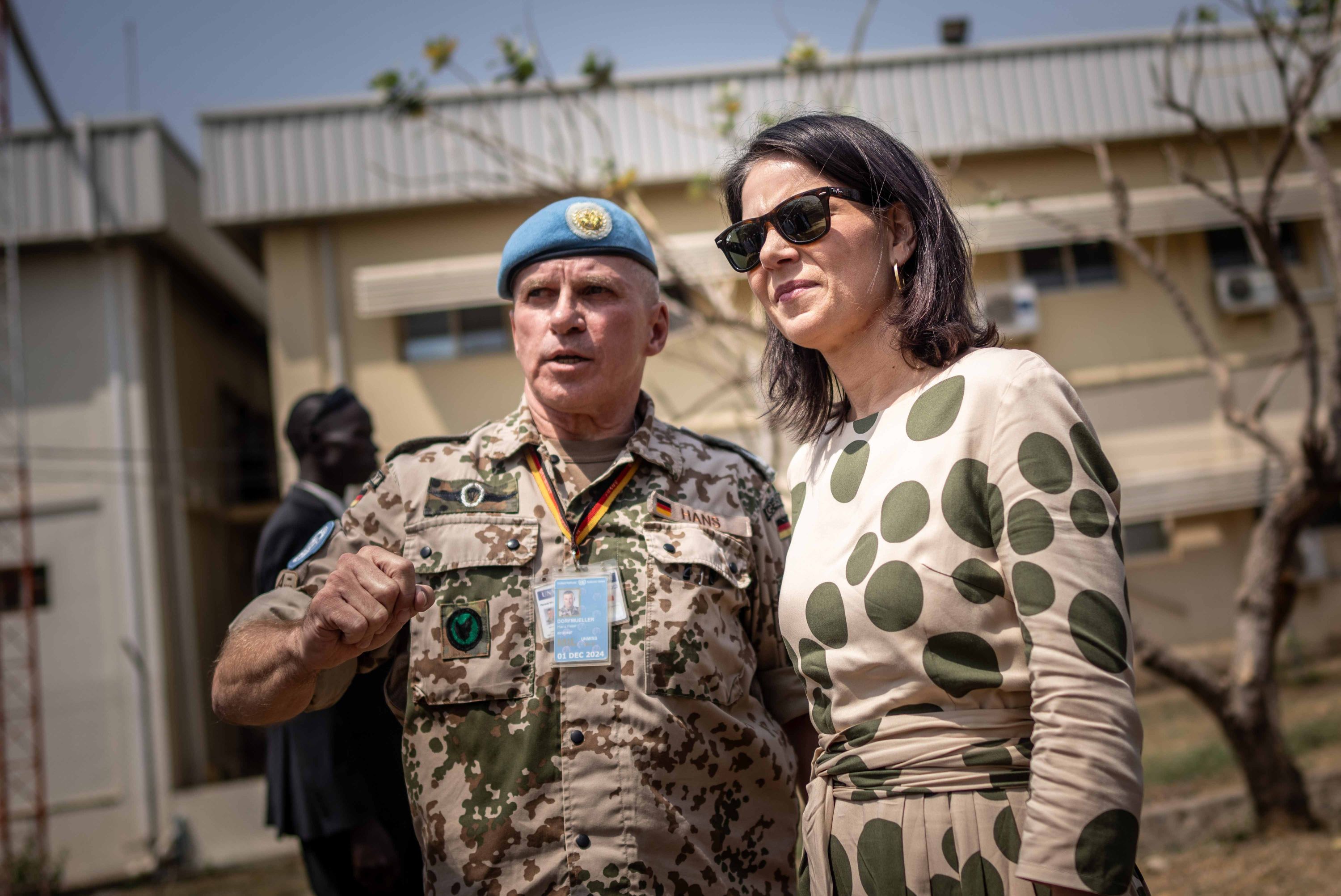 Baerbock calls for more support for Sudanese refugees Baerbock calls for more support for Sudanese refugees