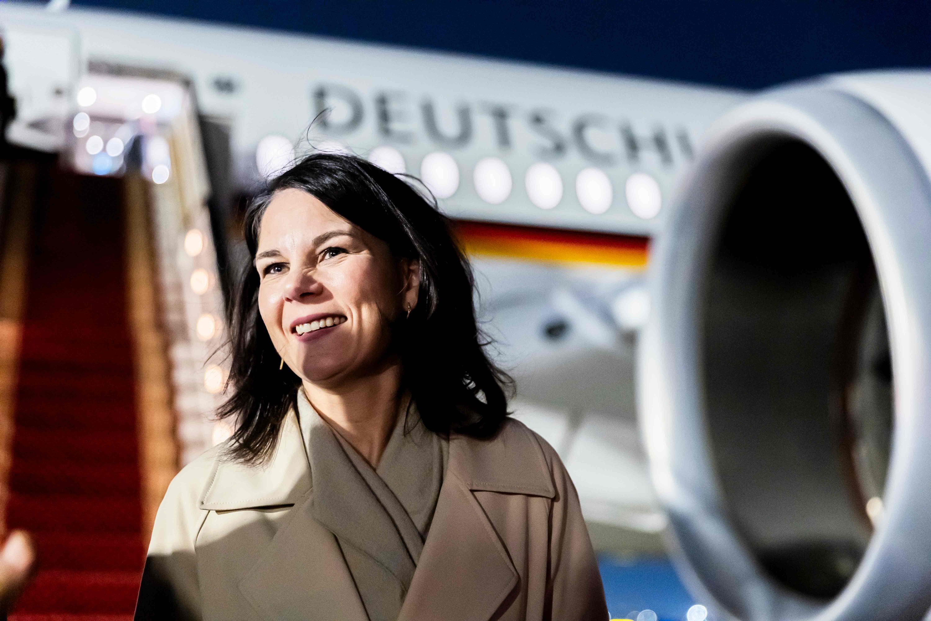 Baerbock calls for immediate ceasefire in Gaza Baerbock calls for immediate ceasefire in Gaza