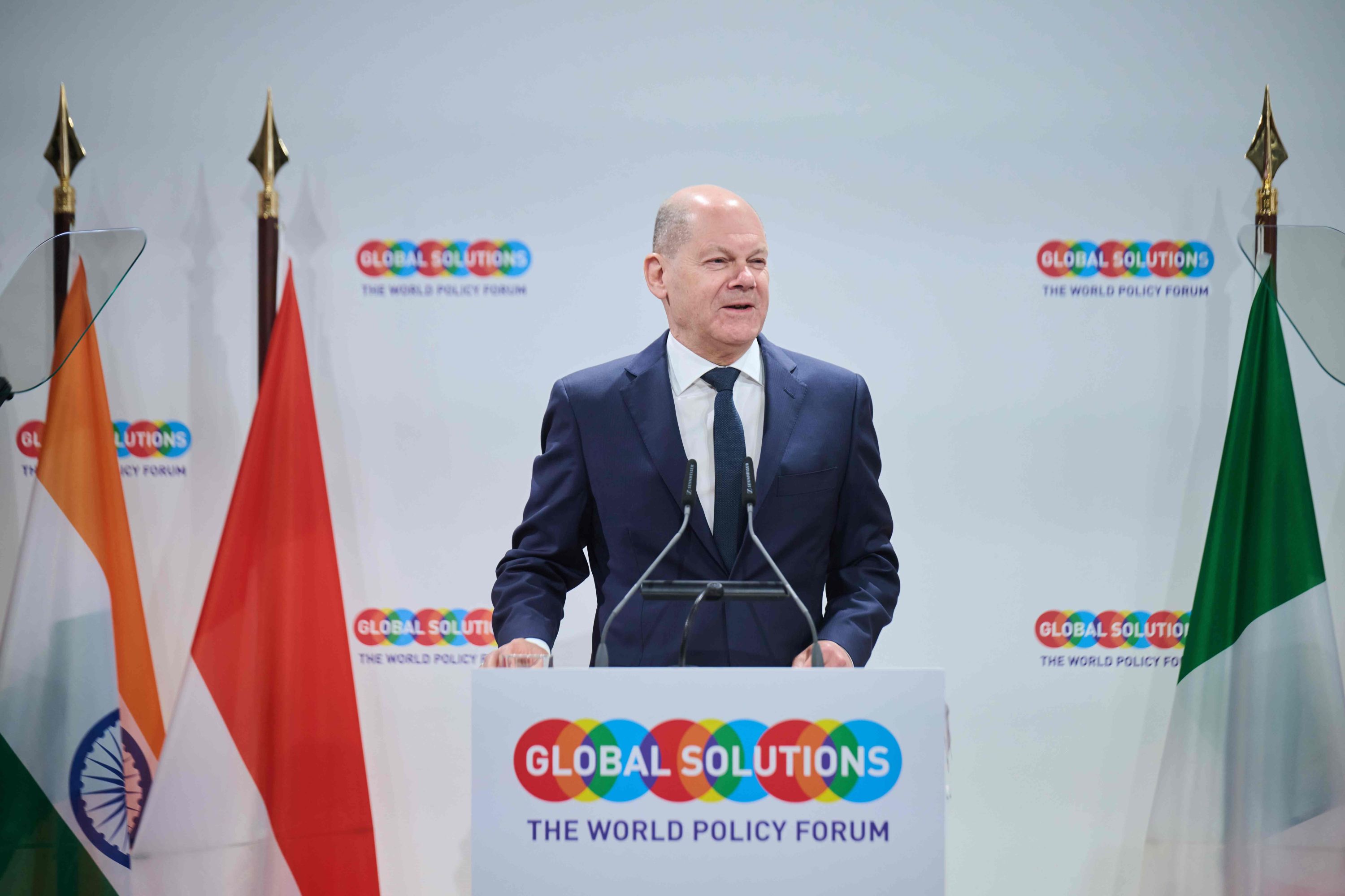 Scholz: Jointly tackling global crises Scholz: Jointly tackling global crises