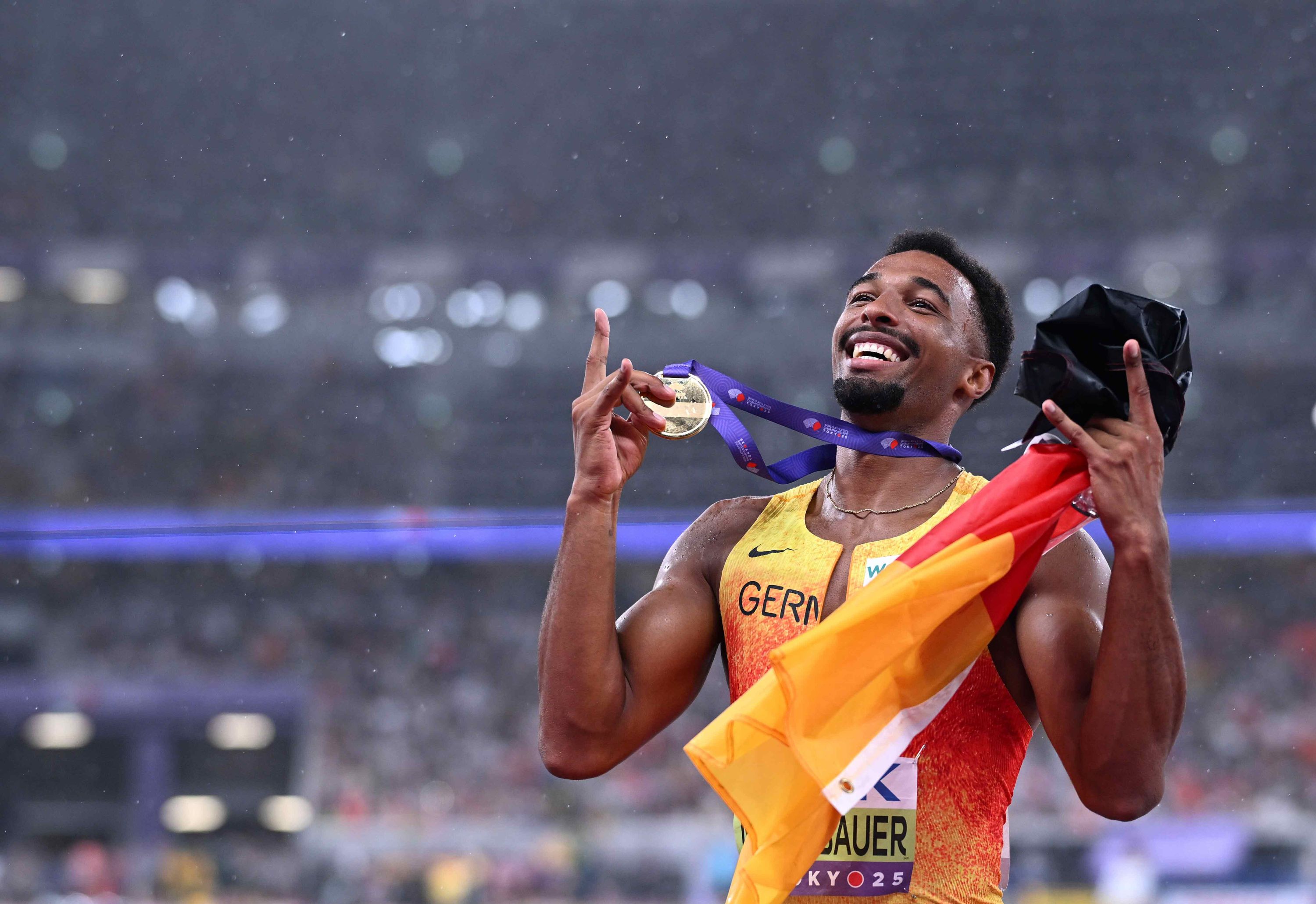 Leo Neugebauer wins gold in decathlon Leo Neugebauer wins gold in decathlon