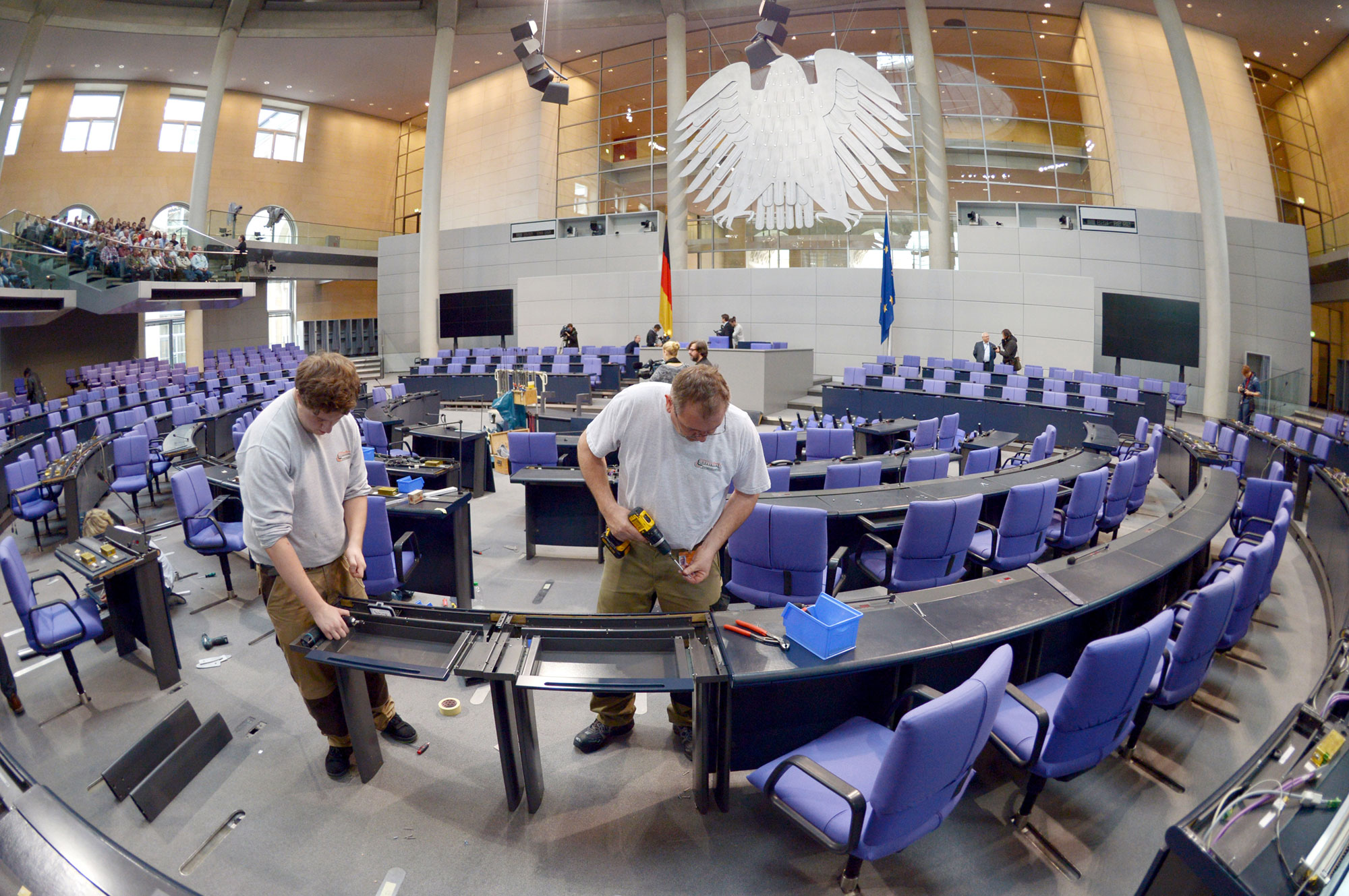 Bundestag election: The composition of the parliament