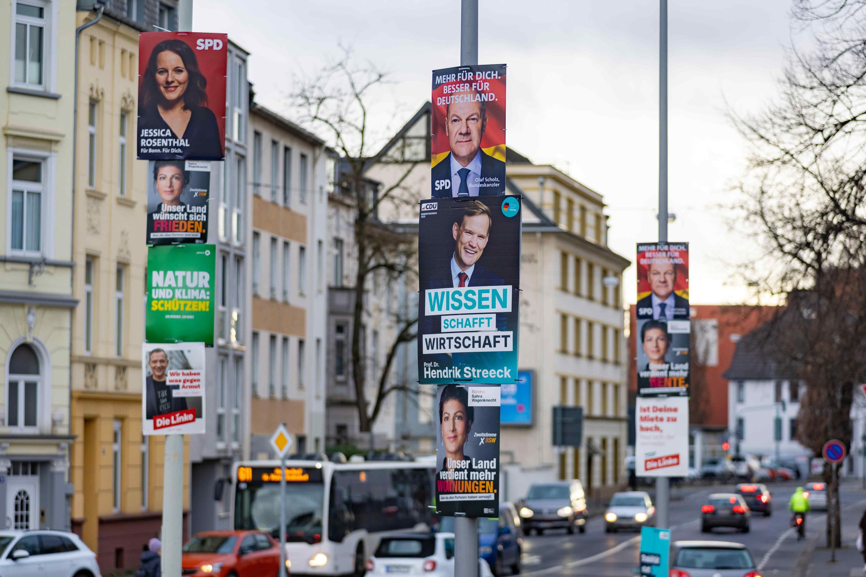 Bundestagswahl 2025, Wahlprogramme, Parteien, Wahlkampf