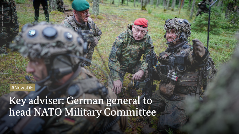 Key adviser: German general to head NATO Military Committee