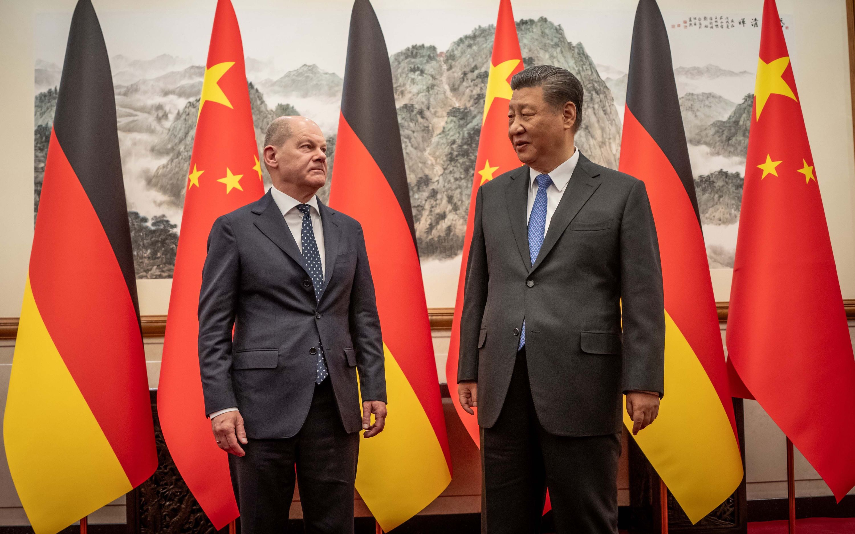 Scholz and Xi stress importance of cooperation Scholz and Xi stress importance of cooperation
