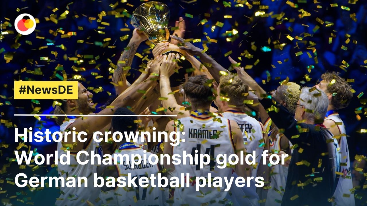Historic crowning World Championship gold for German basketball players
