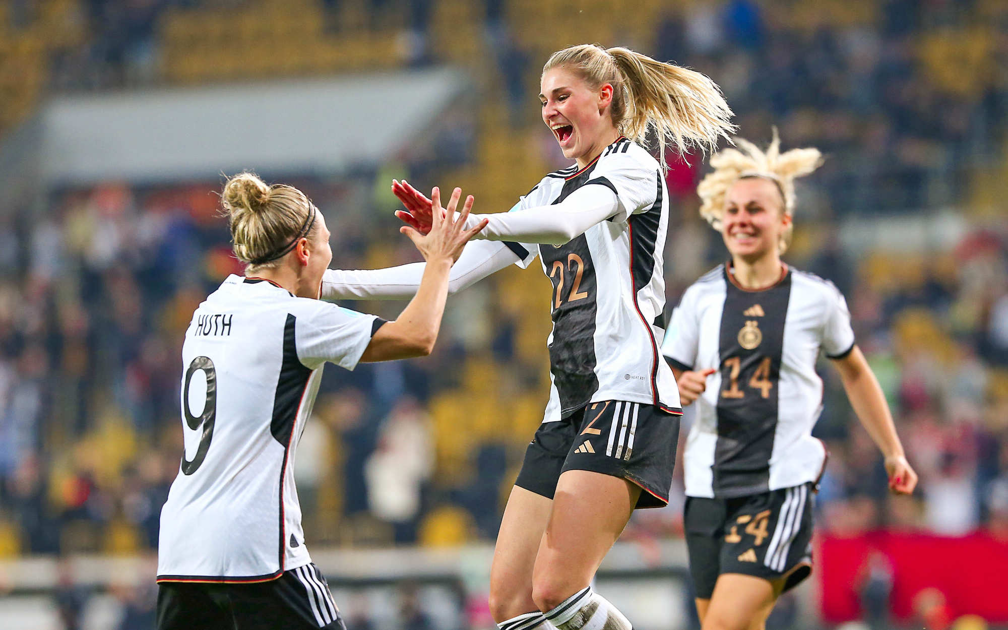 O futebol feminino está crescendo na Alemanha