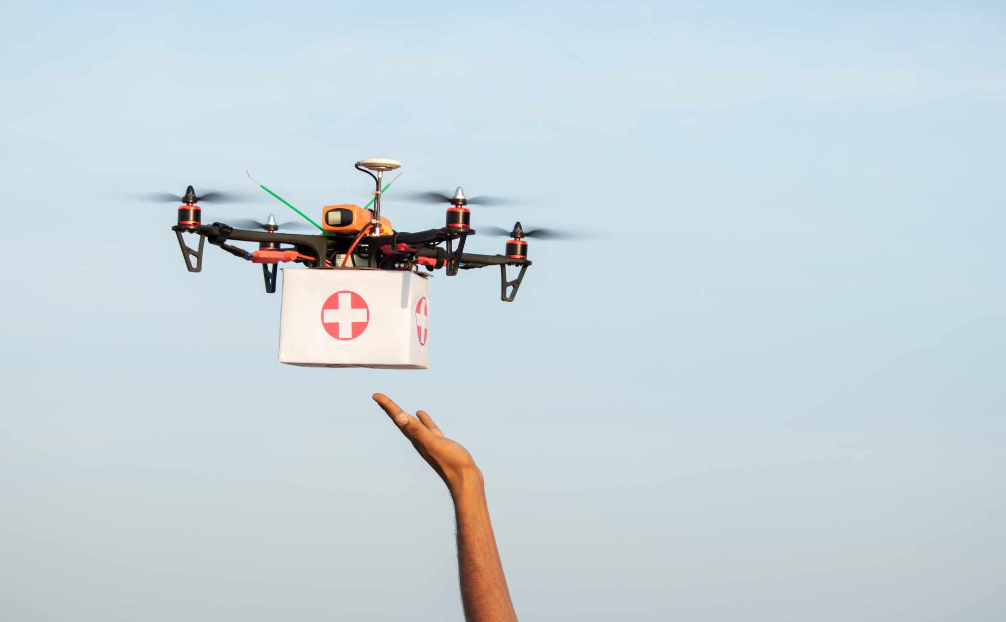 Drone Helpers  Deployment in Disaster Areas