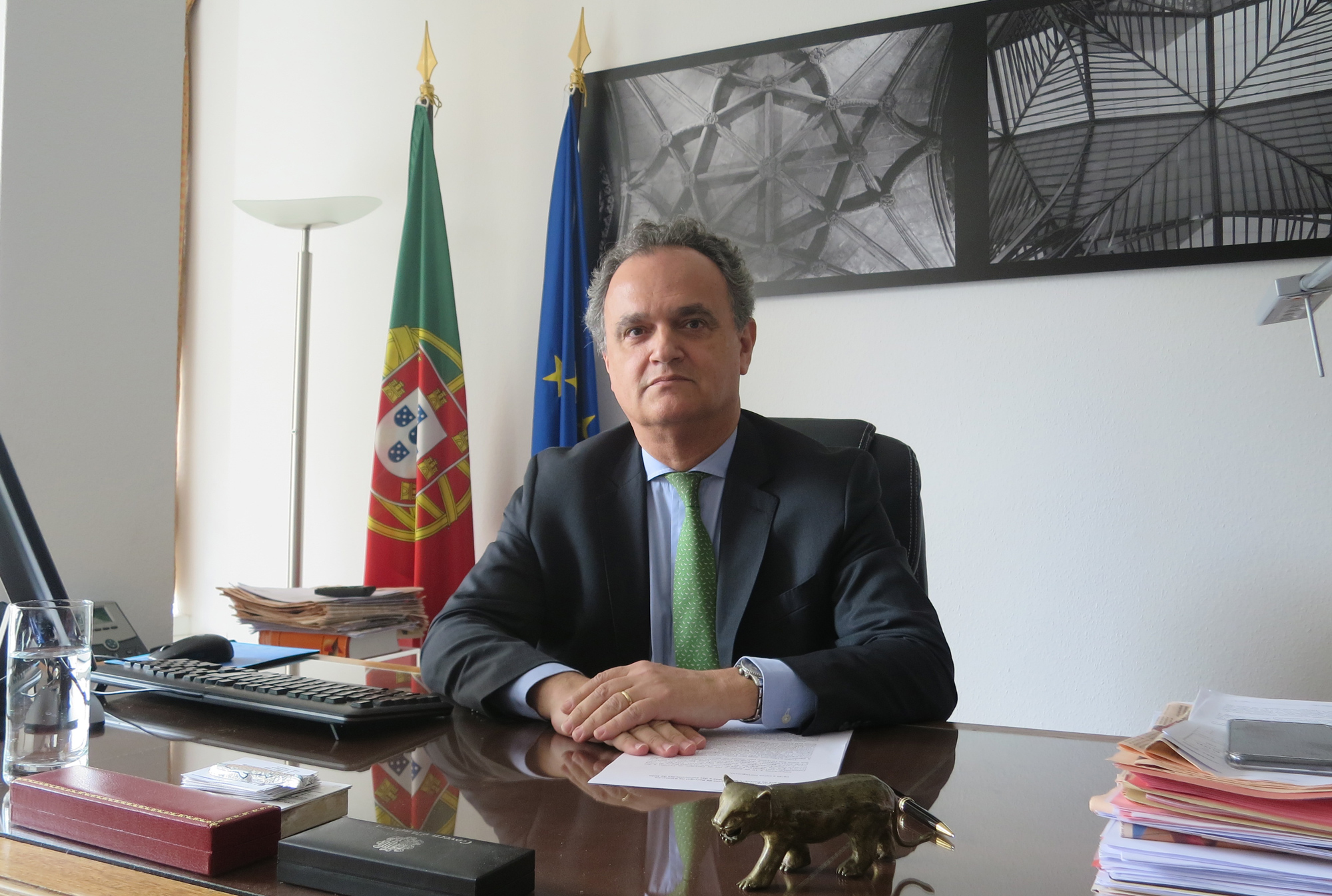 EU Portugals Botschafter zur TrioRatspräsidentschaft