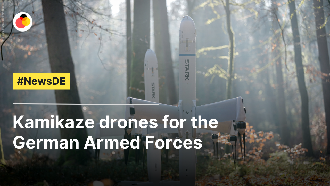Kamikaze drones for the German Armed Forces
