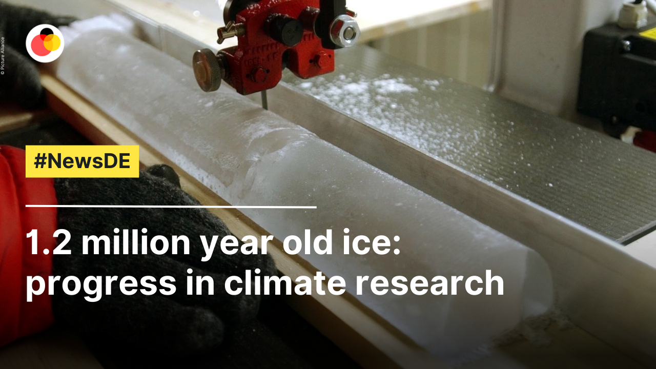 1.2 million year old ice: progress in climate research