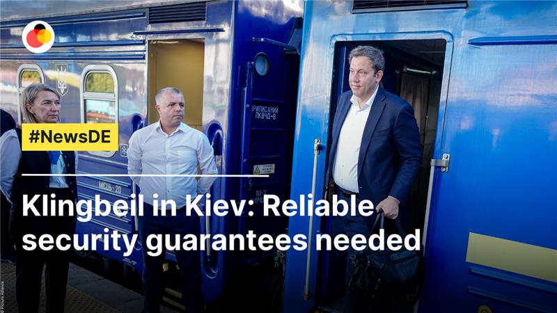 Klingbeil in Kiev: Reliable safety  guarantees needed