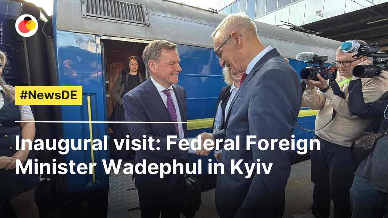 Inaugural visit: Federal Foreign Minister Wadephul in Kyiv