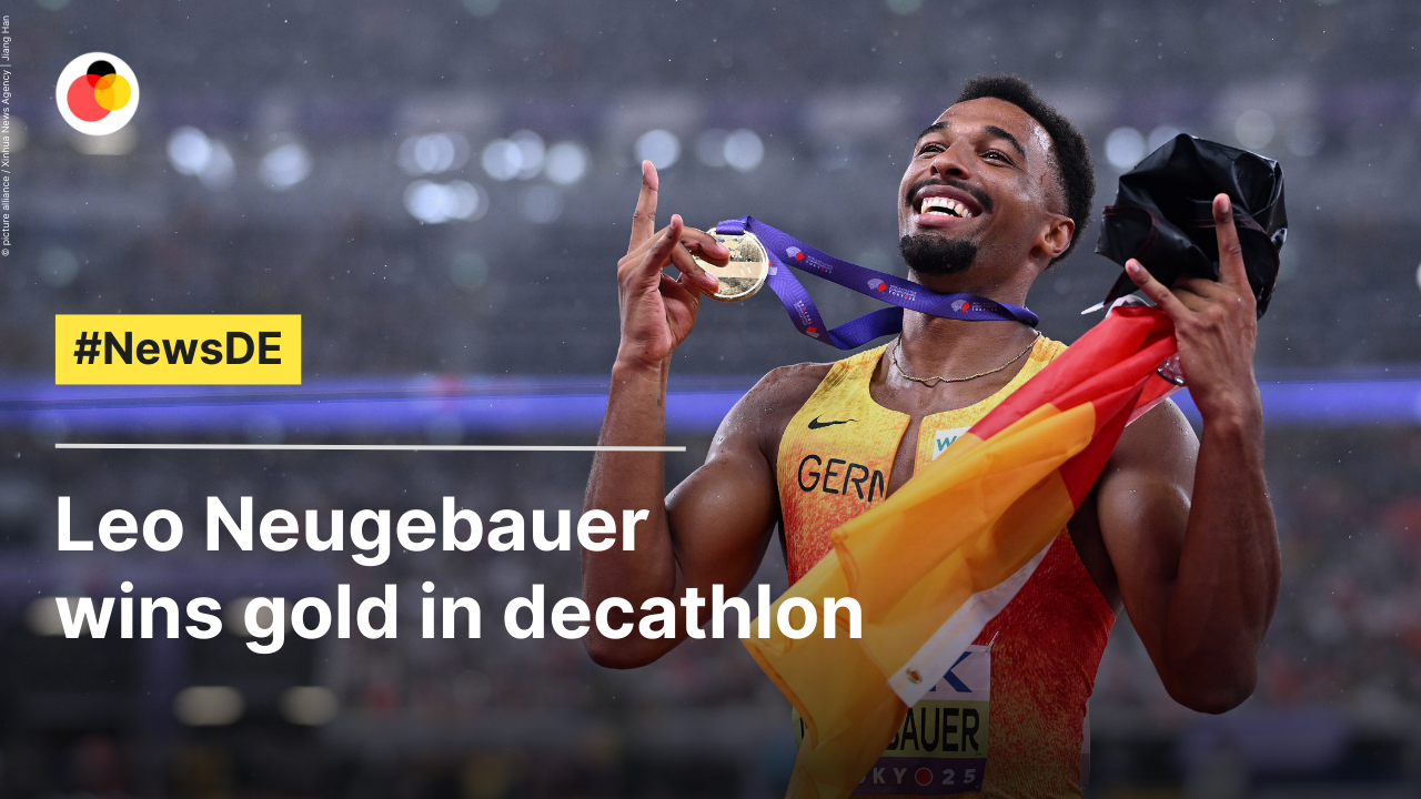 Leo Neugebauer wins gold in decathlon