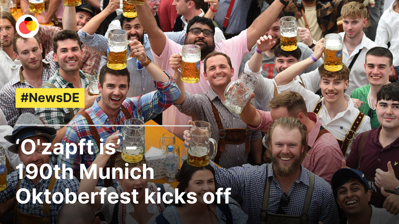 ‘O'zapft is’: 190th Munich Oktoberfest kicks off
