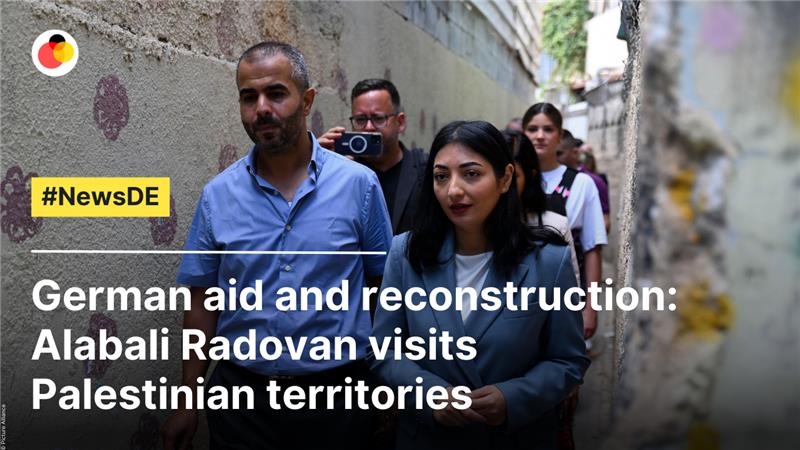 German aid and reconstruction: Alabali Radovan visits Palestinian territories