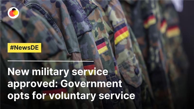 New military service approved: Government opts for voluntary service