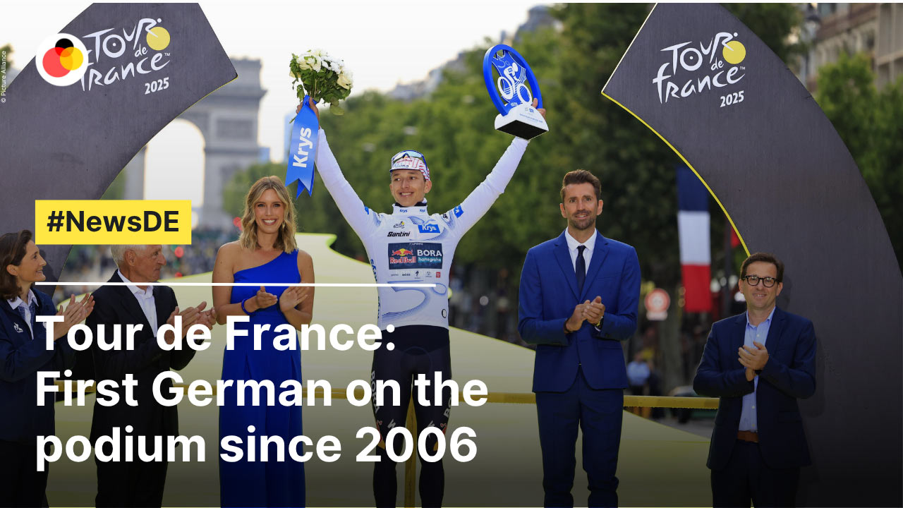 Tour de France: First German on the podium since 2006
