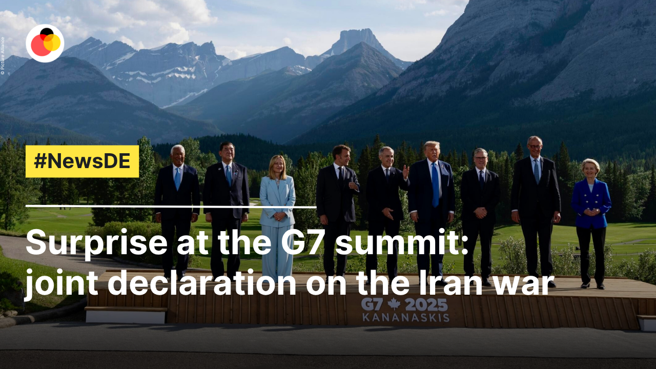 Surprise at the G7 summit: joint declaration on the Iran war