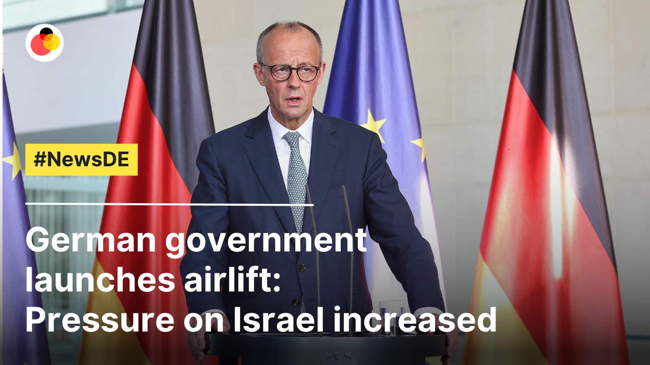 German government launches airlift: force  on Israel increased