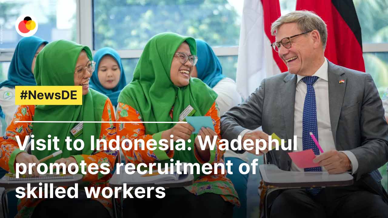 Visit to Indonesia: Wadephul promotes recruitment of skilled workers