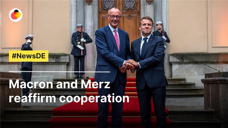 Macron and Merz reaffirm cooperation
