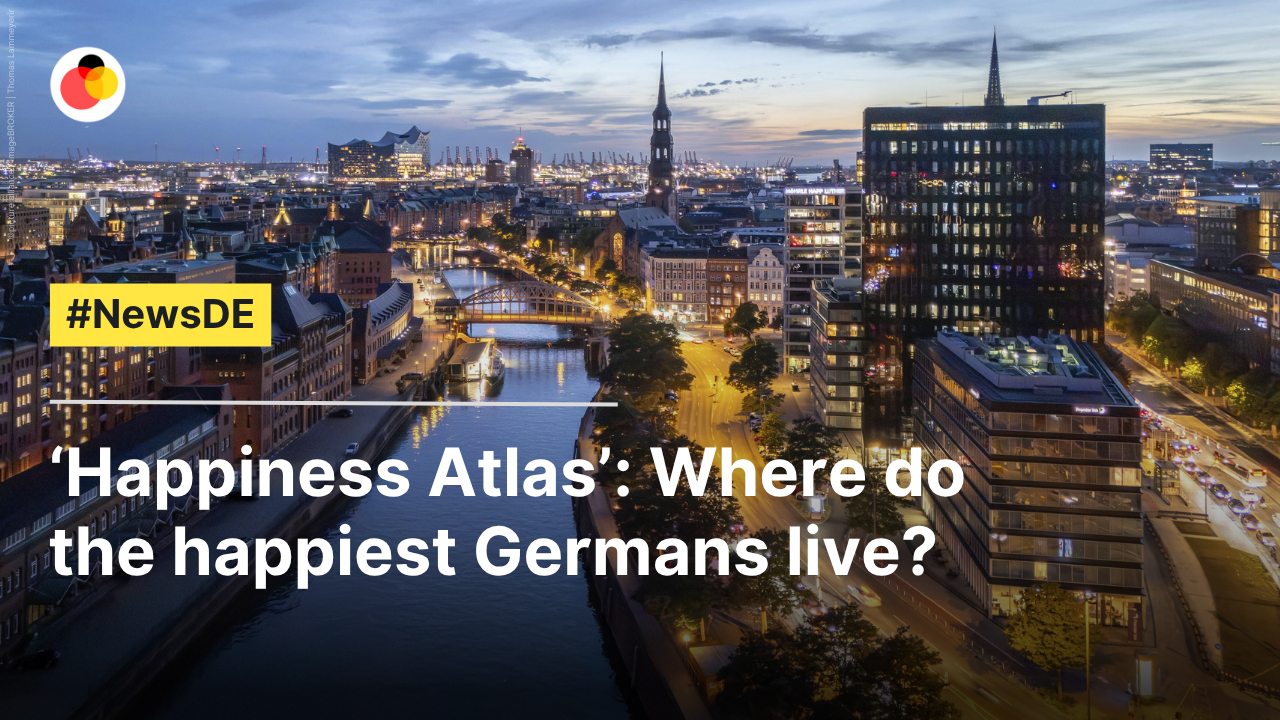 ‘Happiness Atlas’: Where do the happiest Germans live?