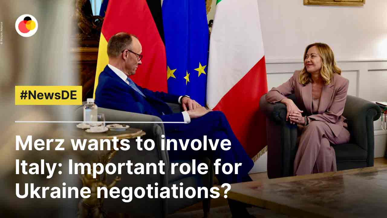 Merz wants to affect  Italy: crucial  function  for Ukraine negotiations?