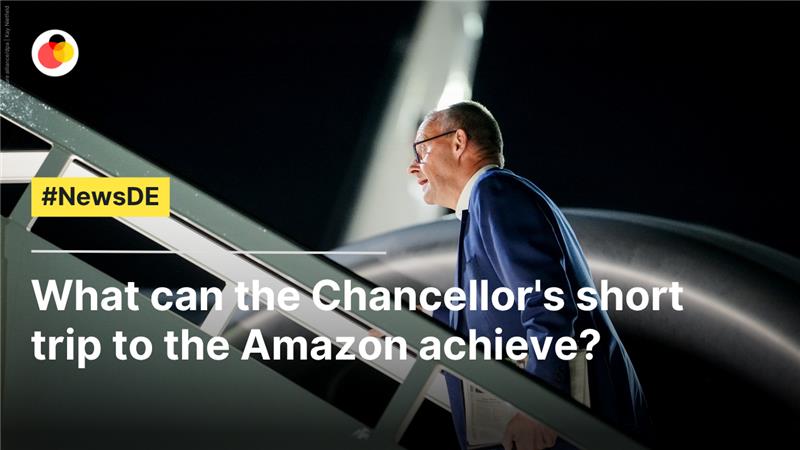 What can the Chancellor's short journey  to the Amazon achieve?