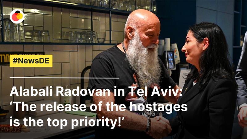 Alabali Radovan in Tel Aviv: ‘The release of the hostages is the top priority!’