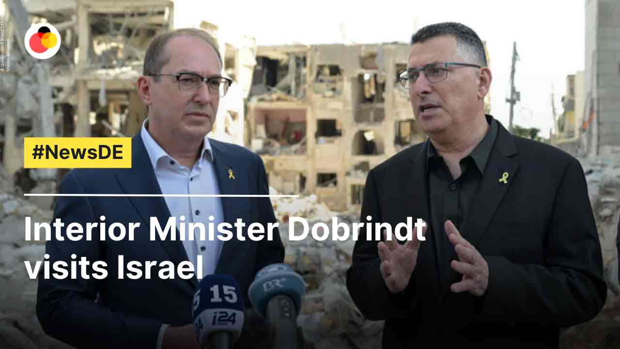 Interior Minister Dobrindt visits Israel