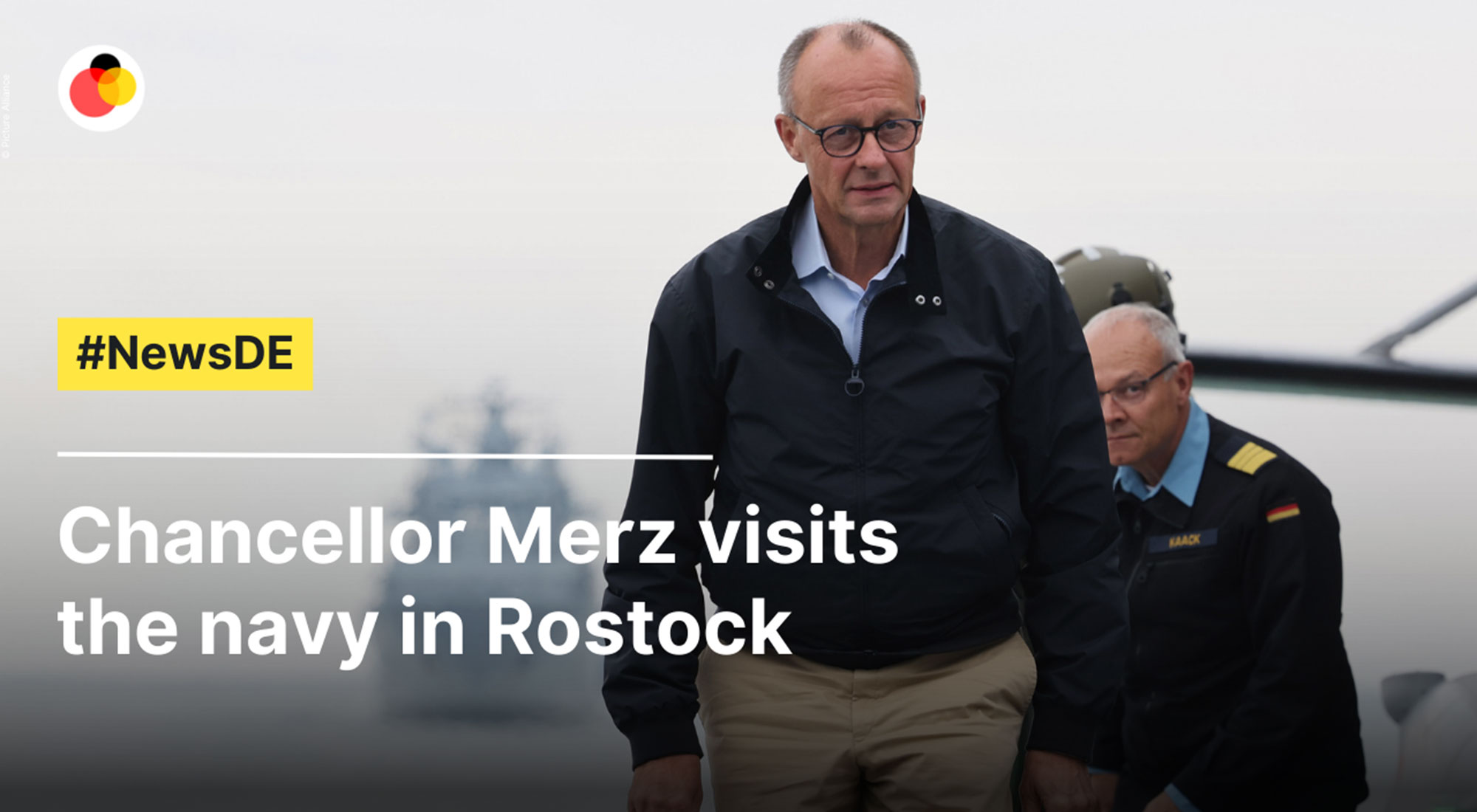 Chancellor Merz visits the navy in Rostock