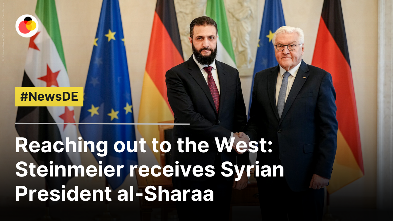 Rapprochement with the West: Steinmeier receives Syrian president   al-Shar