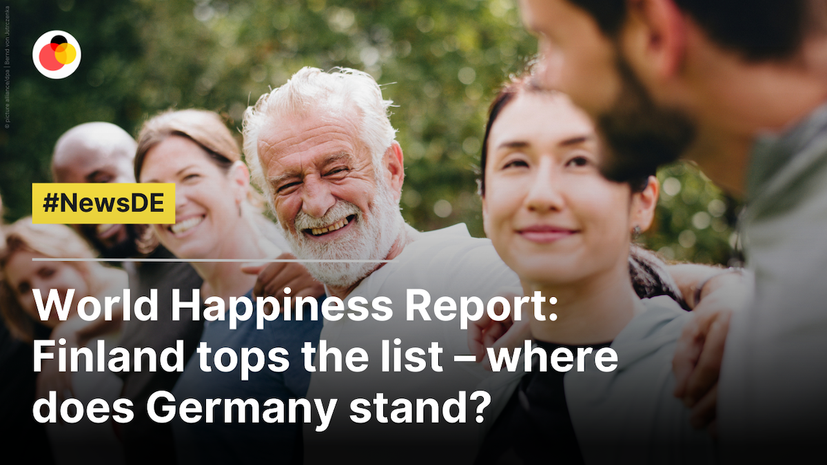 World Happiness Report: Finland tops the list – where does Germany stand?
