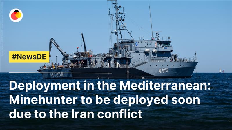 Minehunter to be deployed shortly  due to the Iran conflict