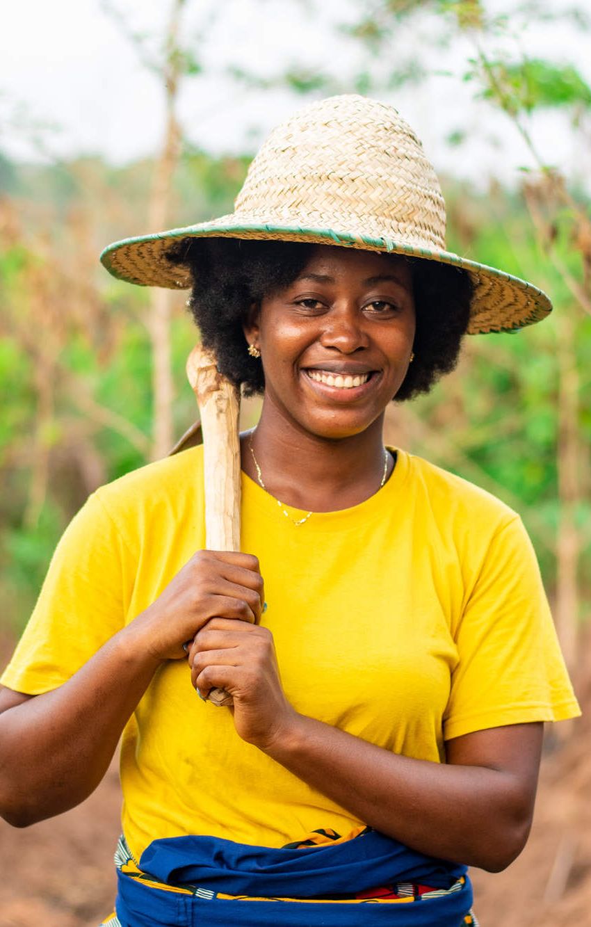 Frauen schützen das Klima  – auch in der Landwirtschaft.  